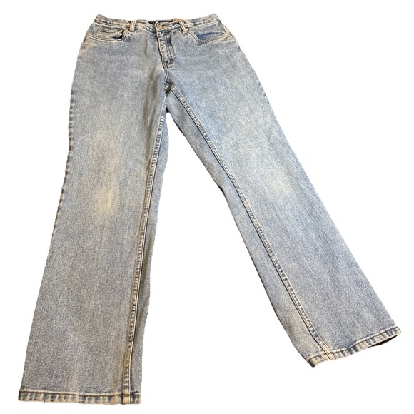 bill blass Denim - Vintage Bill Blass Womens Size 8 Straight Leg Blue Denim Jeans Made South Africa